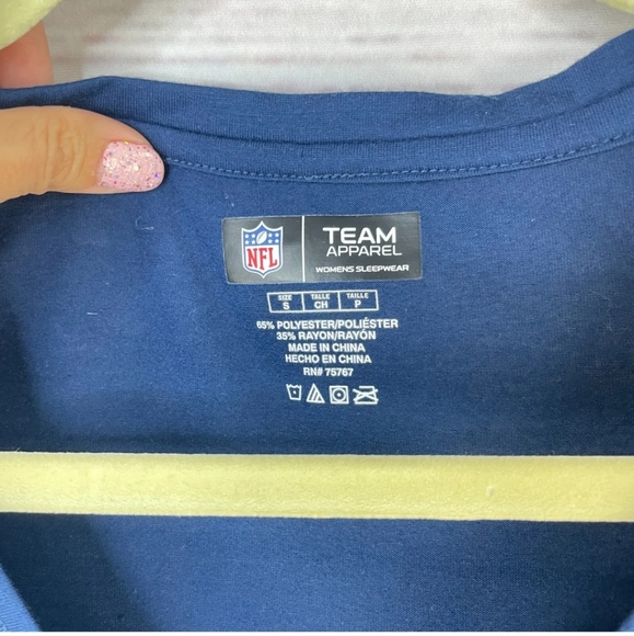 NFL Chicago Bears Sleepwear Shirt Size Small - Picture 2 of 3